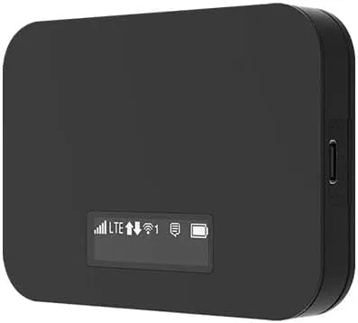 Vista 2 de Franklin T10 (RT410) Hotspot móvil 4G LTE para TMobile 256 MB Negro (renovado)