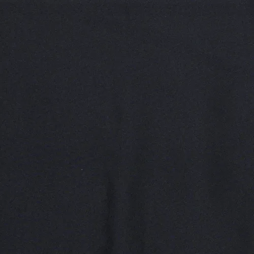 Vista 3 de Manteles rectangulares de poliéster negro de 72 x 120 pulgadas.
