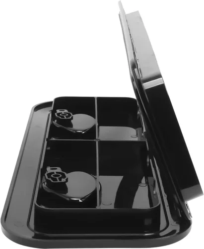 Vista 7 de Amarine Made Boat Hatch Access Hatch and Lid Marine Grade 24" x 9-5/8" for Marine Caravan RV-White