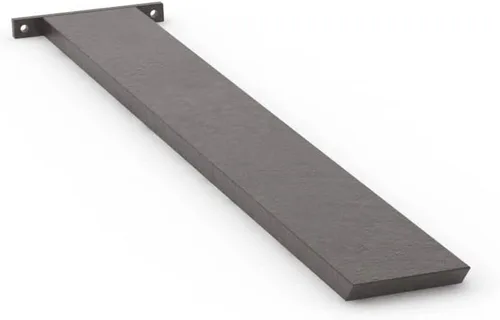 Vista 42 de Soportes de Hierro - Soporte Oculto para Encimera de Isla - Soportes Resistentes para Encimeras de Granito - Soportes de Acero para Isla de Cocina