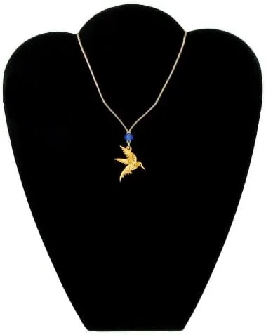 Vista 5 de Orgánico El Abedul Árbol Colibrí Colgante en cuerda de lino encerado ajustable