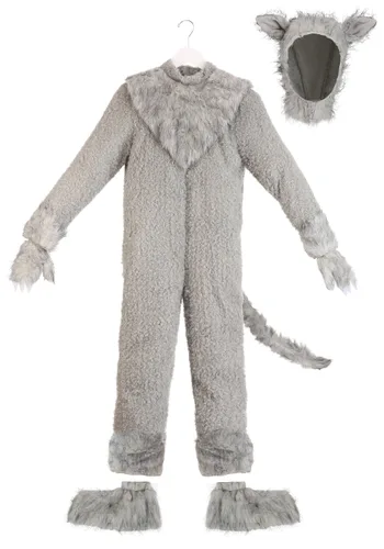 Vista 8 de Disfraz de lobo para niños Multicolor