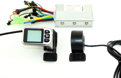 Vista 2 de L-faster Controlador de motor sin escobillas de bicicleta eléctrica de 250 W 350 W con pantalla LCD de acelerador de pulgar Wuxing y freno EBS