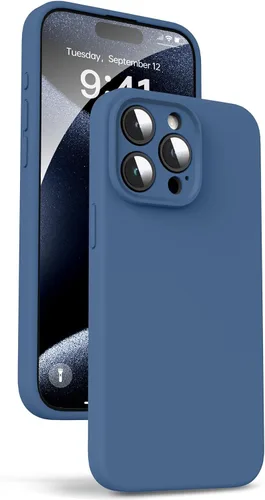 Vista 59 de Supdeal Funda de silicona líquida para iPhone Air - [Protección total para la cámara] [Forro de microfibra suave antiarañazos] Funda de teléfono