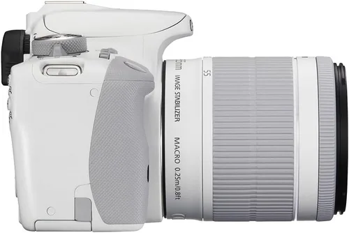 Vista 5 de Canon EOS Rebel SL1 Digital SLR con EF-S 0.709-2.165 in es lente STM (blanco)