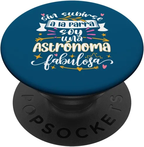 Vista 6 de Una Astrónoma Fabulosa Divertida Mujer Regalos Astronomía PopSockets MagSafe PopGrip para iPhone