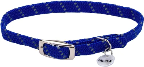 Vista 8 de Collar para mascotas ElastaCat., Adjustable, Negro