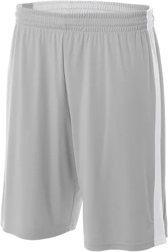 Vista 15 de A4 Pantalón corto reversible para hombre con gestión de la humedad de 10" Negro