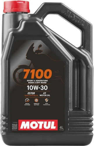 Vista 12 de Aceite Motul 7100 10W30 4T 1 Litro Talla Única
