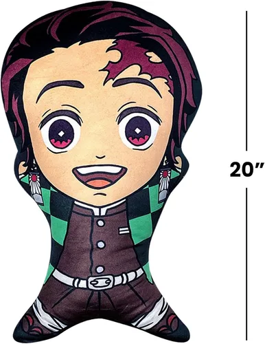 Vista 5 de Demon Slayer Tanjiro - Almohada de personaje PAL-O de 20 pulgadas