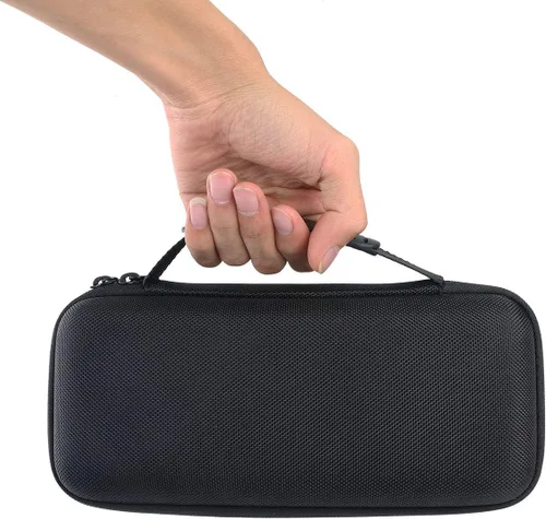 Vista 7 de co2CREA Funda de viaje rígida de repuesto para altavoz Bluetooth inalámbrico DOSS SoundBox Pro+ (caja negra)