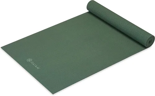 Vista 16 de Gaiam - Esterilla de yoga de calidad superior de 5mm, lisa, gruesa y antideslizante para todo tipo de ejercicios de yoga, pilates y gimnasia