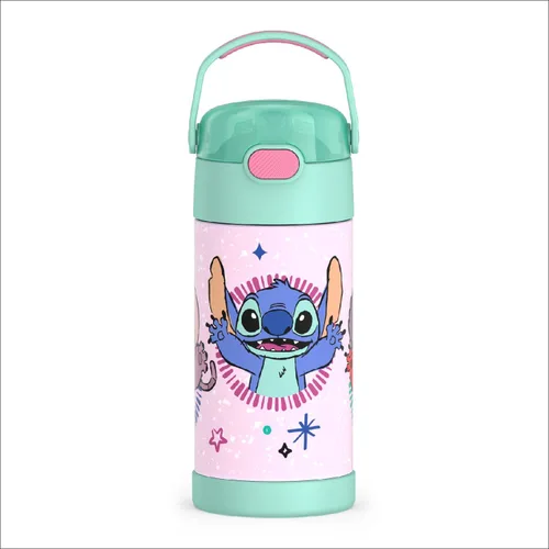Vista 44 de THERMOS FUNTAINER Botella de agua con pajita, 12 onzas, Avengers