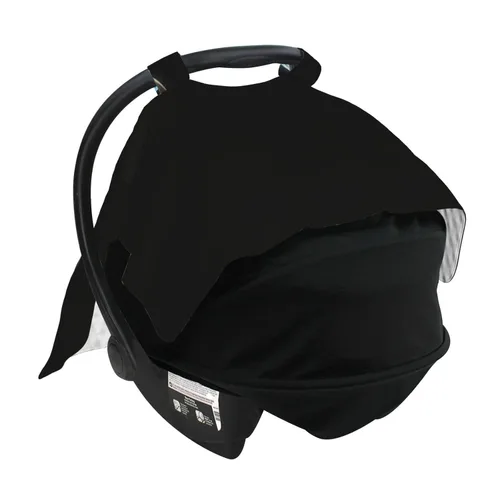 Vista 4 de Cubierta de toldo para asiento de automóvil para bebé, suave y transpirable, fundas de lactancia materna, multiuso, cochecito, sombrilla, regalo