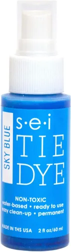 Vista 45 de S.E.I. Botella de Spray de Tie Dye del 4 de Julio: 2oz. Spray de Tinte para Tela No Tóxico, Tinte Permanente para Ropa DIY, Un Paso, Suministros