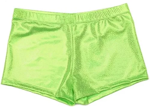 Vista 6 de Aosva 2 pantalones cortos de gimnasia para niñas de 2 a 14 años