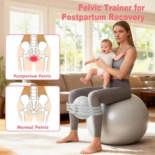 Vista 3 de HOTSWEAT Maestro de muslos, ejercitador interno del muslo, entrenador de muslos Kegel para mujeres con resistencia ajustable