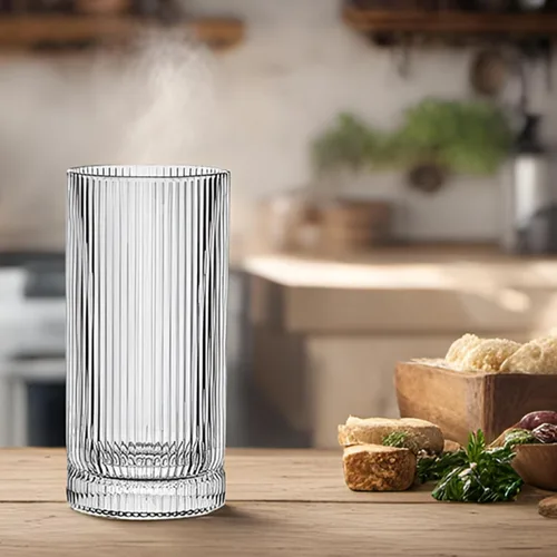 Vista 8 de Juego de 4 vasos altos de 16 onzas para cocina o bar para café helado, cóctel, leche, agua
