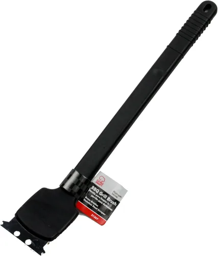 Vista 2 de Chef Craft Select - Cepillo largo para parrilla, 17.5 pulgadas de largo, color negro