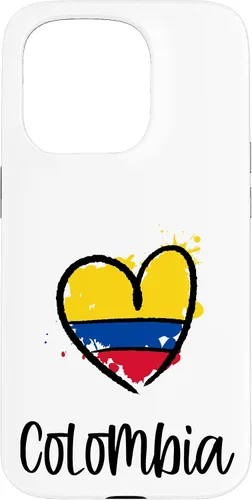 Vista 14 de Colombia Heart Art Cool South America Spanish Colombian Gift Case for iPhone 17