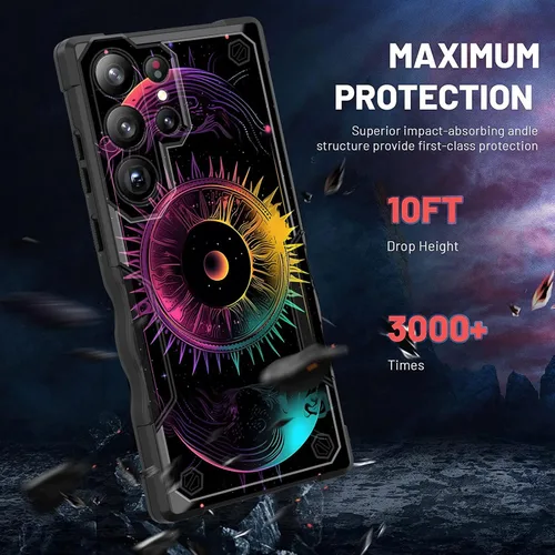 Vista 229 de Funda para Galaxy A14 5G, [Doble Capa][Protección contra Caídas de Grado Militar de 10 Pies] [Antideslizante] Funda Resistente a Prueba de Golpes
