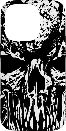 Vista 17 de Grindcore Occult Horror Skull Art Death Metal Thrash Metal Case for iPhone 16