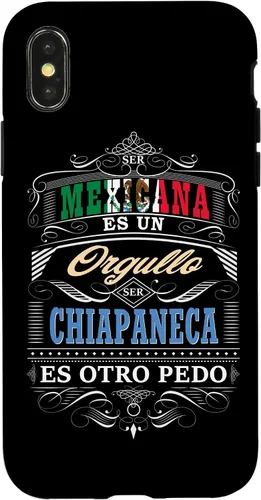 Vista 5 de Camisa de Mujer Graciosa de Chiapas Mexico y Chiapanecas Case for iPhone 17