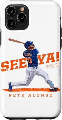 Vista 29 de Funda para iPhone 16 See Ya! Pete Alonso New York MLBPA