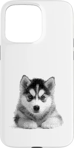 Vista 28 de Cute Siberian Husky for Dog Mom and Paw Parents Case for iPhone 16