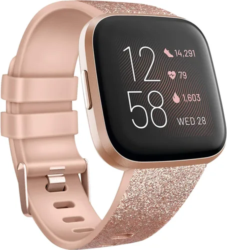 Vista 10 de Correas Tobfit compatibles con Fitbit Versa 2 y Fitbit Versa, Versa Lite, Versa Special, repuesto suave, accesorios de correas deportivas para mujer