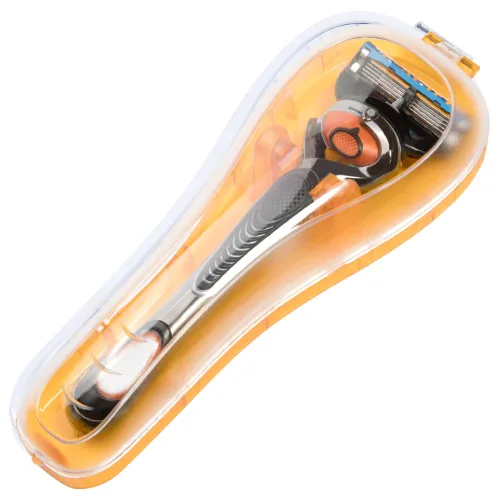 Vista 8 de Nincha Manual Razor Travel Case Portable Plástico Manual Razor Trimmer Protector Negro