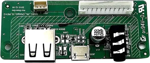 Vista 8 de MOUDOAUER Reemplazo del puerto de carga del altavoz para JBL Charge 3 versión GG, placa de circuito del módulo de carga rápida para bricolaje