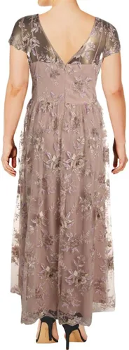 Vista 2 de Alex Evenings Women's Long Cap Sleeve Dress
