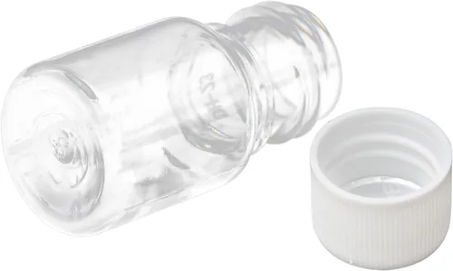 Vista 3 de Bettomshin 100 botellas de plástico PE de 0.2 fl oz (grado alimenticio), botellas de plástico de reactivo de laboratorio, pequeño recipiente