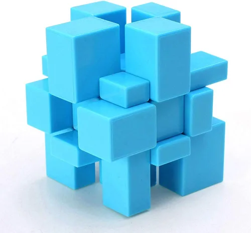 Vista 9 de TANCH Cubo mágico espejo de 3 x 3 velocidades, rompecabezas, juguete para niños y adultos, color dorado.. dorado 3x3