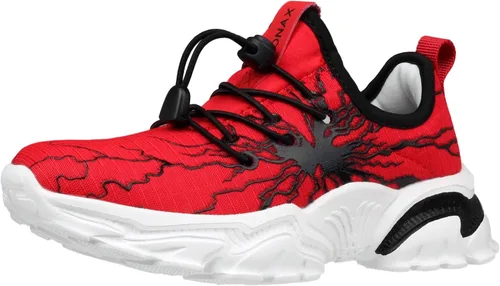 Vista 2 de BRONAX Zapatos de tenis cómodos con personalidad de graffiti para niños pequeñosgrandes