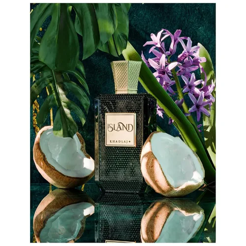 Vista 6 de Khadlaj Island Extrait de Parfum Spray para Unisex, 3.4 onzas