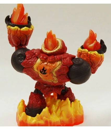 Vista 4 de Skylanders Giants Single Loose Character Action Figure Hot Head