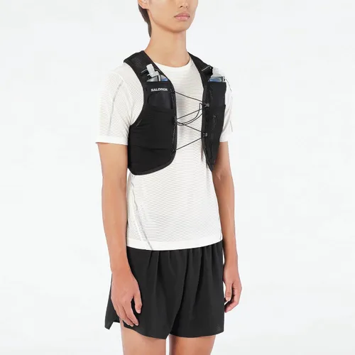 Vista 4 de Salomon ADV HYDRA VEST 4 Paquete de hidratación para correr Negro