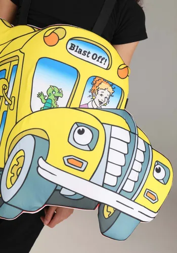 Vista 2 de Disfraz de El Autobús Mágico para Niños Multicolor