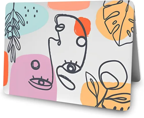 Vista 5 de Funda rígida compatible con la nueva versión MacBook Air de 15 pulgadas modelo A2941 lanzada en 2023 con M2 y pantalla Liquid Retina, funda