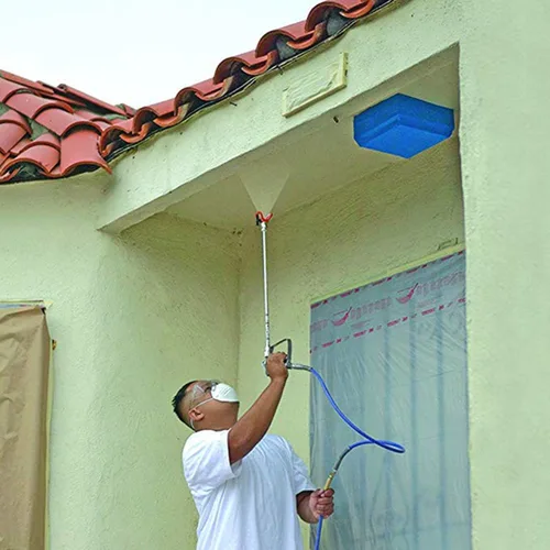 Vista 4 de Barra de extensión de punta de pistola pulverizadora de pintura sin aire (20 pulgadas)