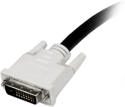 Vista 2 de StarTech Cable DVI de doble enlace de 1 pie, macho a macho, 2560 x 1600, cable DVI