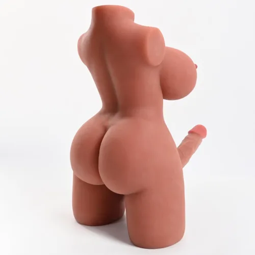 Vista 2 de ferch Muñeca sexual con consolador realista de 7.2 pulgadas para sexo de mujeres, masturbador masculino con pechos grandes, ano para masturbación