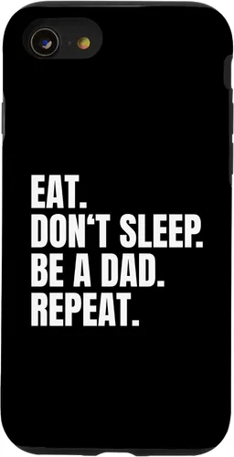 Vista 18 de Eat Don't Sleep Be A Dad Repeat Case for iPhone 17