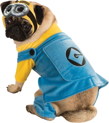 Vista 13 de Disfraz de minion de Mi villano favorito 2 para mascota, 2x, Azul