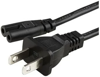 Vista 2 de Globalsaving - Cable de alimentación de CA para HP OfficeJet Pro 7740 de gran formato AIO impresora de alimentación de CA