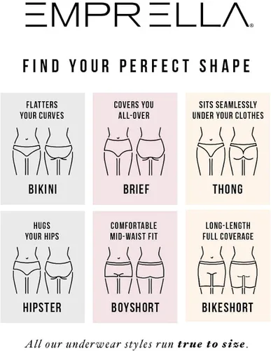 Vista 7 de Emprella Bragas para mujer, ropa interior hipster de algodón suave para mujer
