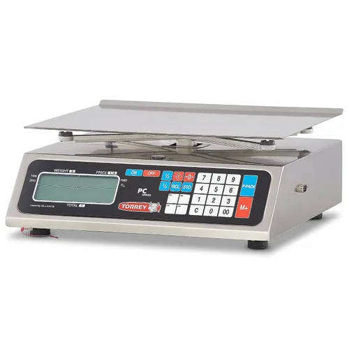 Vista 3 de Torrey Báscula Electrónica De Precio, Acero inoxidable, 1