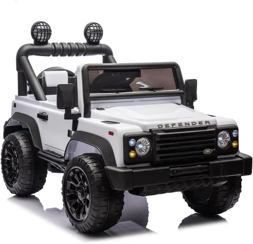 Vista 5 de Licensed Land Rover Defender 24V Kids Ride-On Car, 2WD, Parent Control